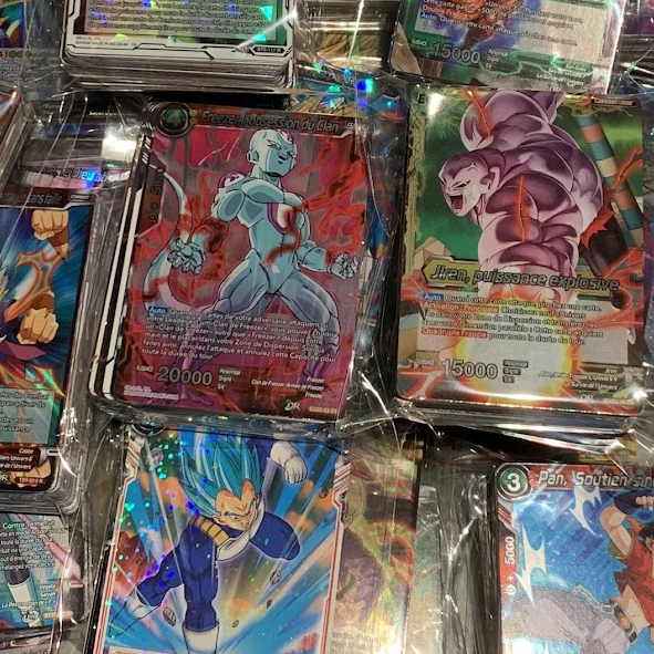 Lot de 60 cartes Dragon ball super
