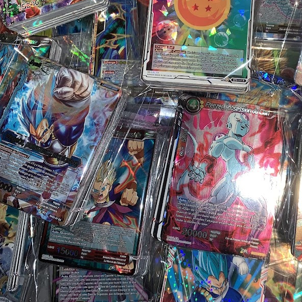 5 Lots de 60 cartes Dragon ball super