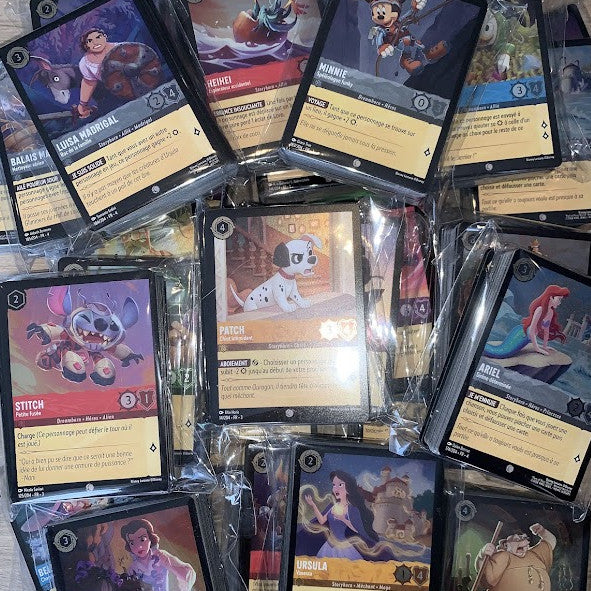 Lot de 60 cartes Lorcana