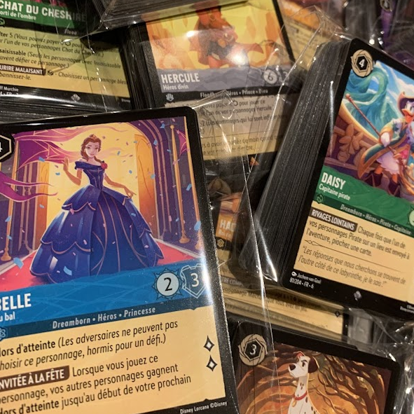 Lot de 60 cartes Lorcana