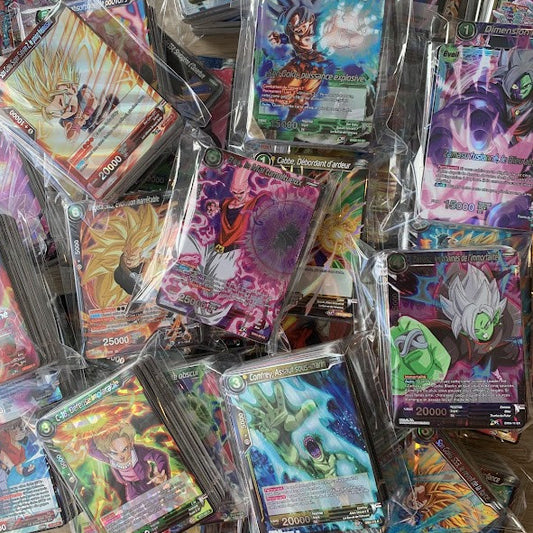Lot de 60 cartes Dragon ball super