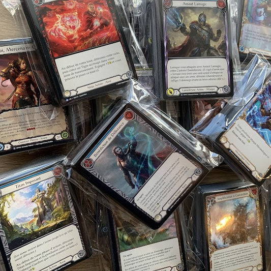 Lot de 60 cartes Flesh and Blood