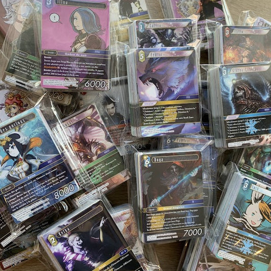 5 Lot de 60 cartes Final Fantasy TCG