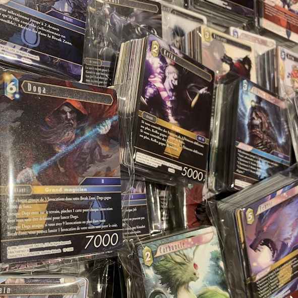 5 Lot de 60 cartes Final Fantasy TCG
