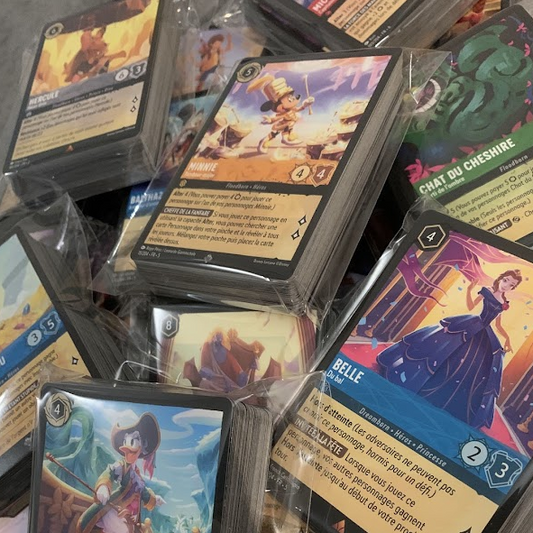 5 Lots de 60 cartes Lorcana