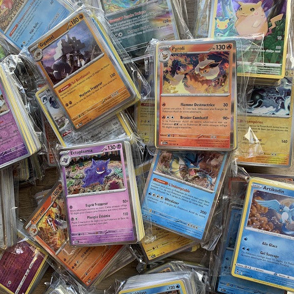 Lot de 60 cartes Pokémon