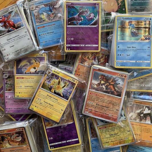 5 Lots de 60 cartes Pokémon